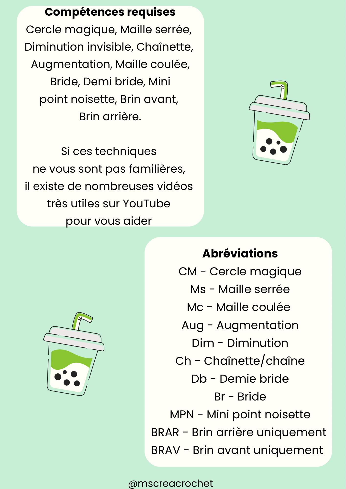 Bundle 3 en 1 : Bubble tea 🧋
