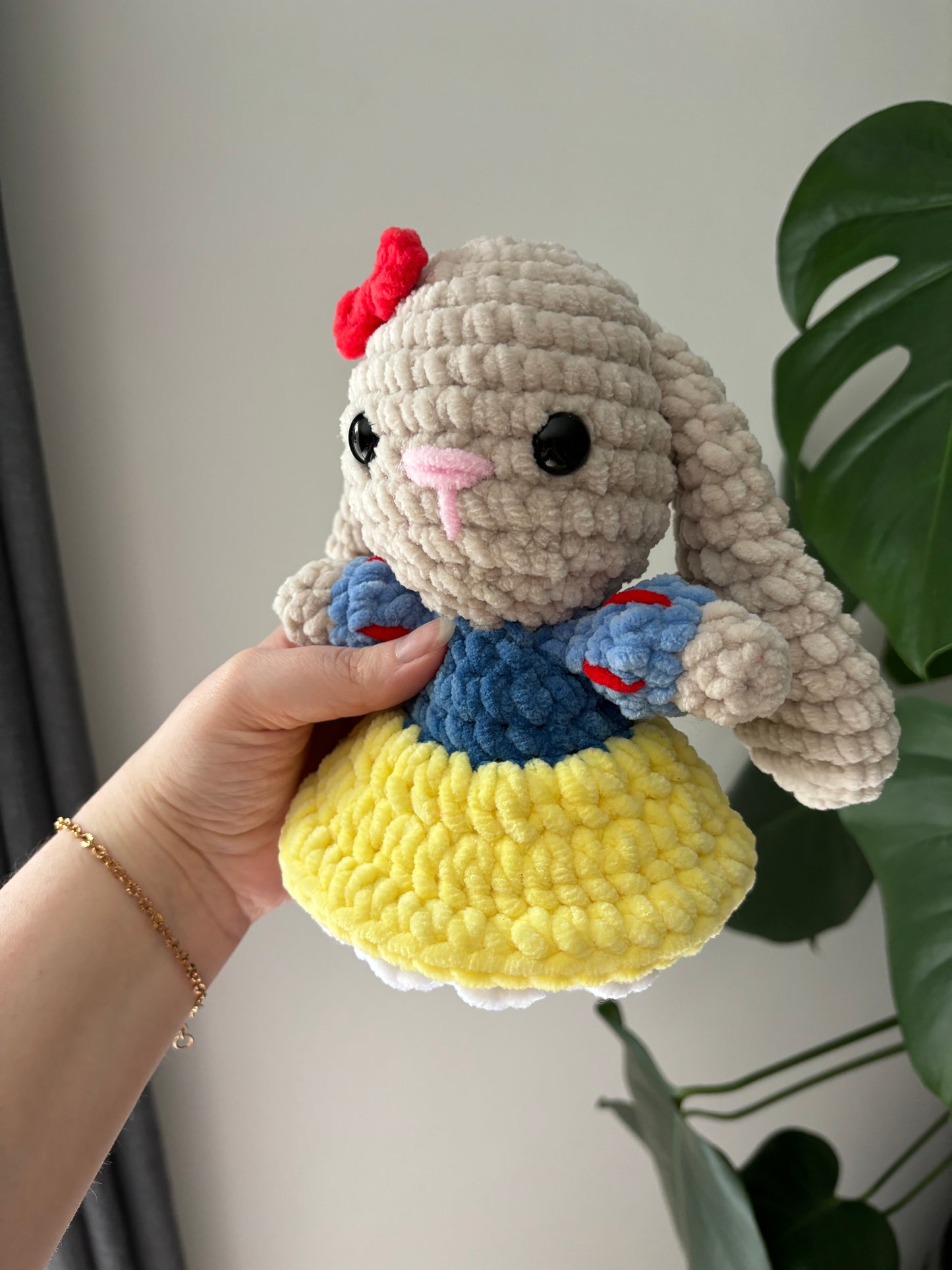 Patron Lapine Blanche Neige 🍎