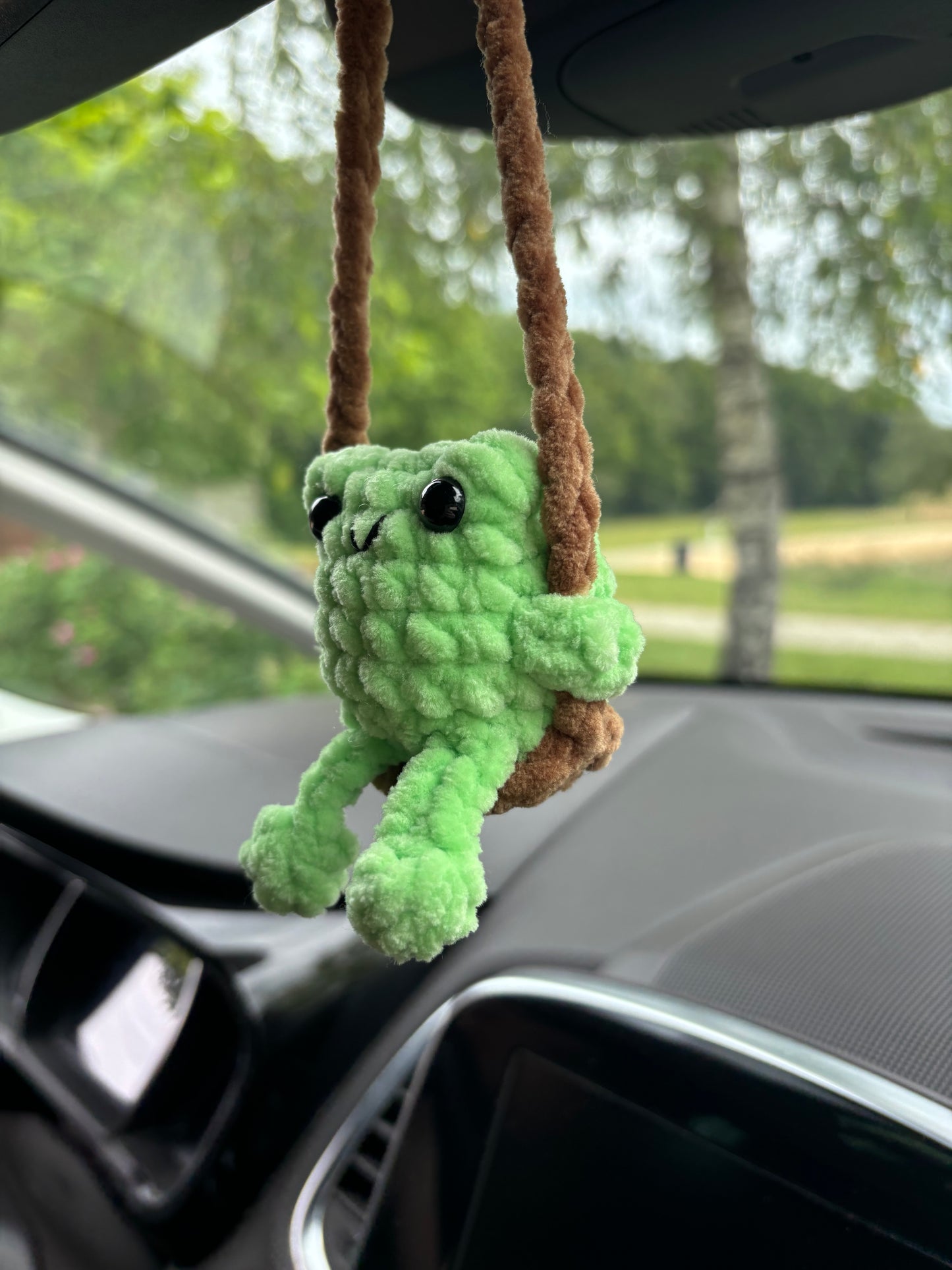 Patron grenouille pour rétroviseur