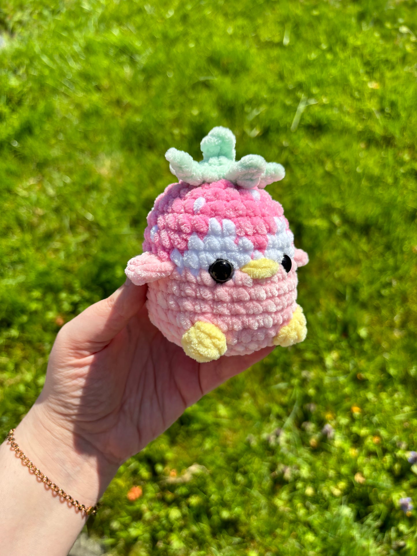 Patron pingouin fraise