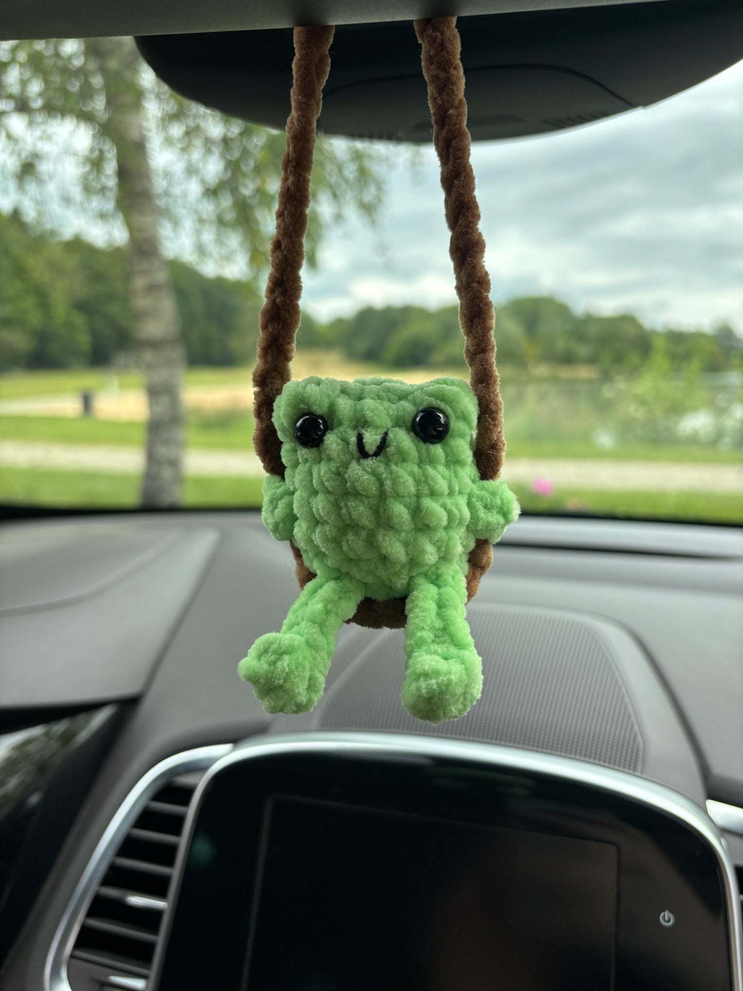 Décoration de rétro grenouille
