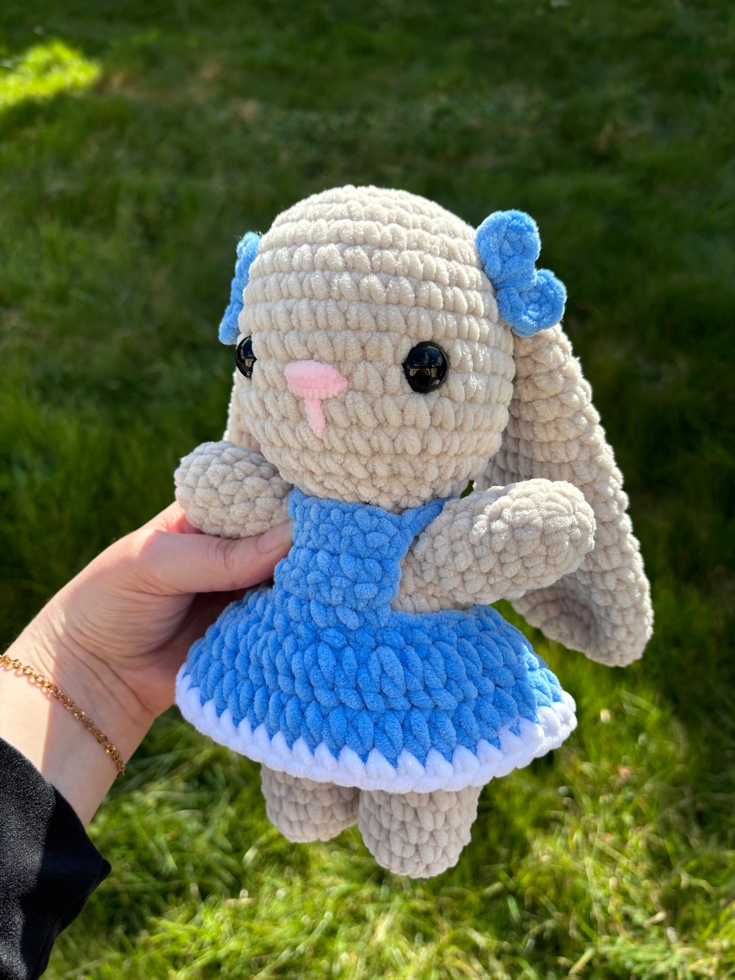 Lapin robe bleue 💙