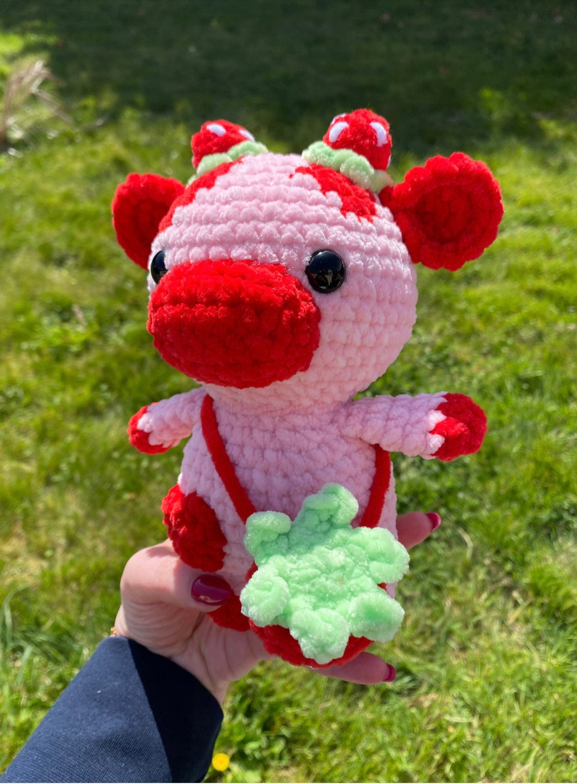 Vache fraise