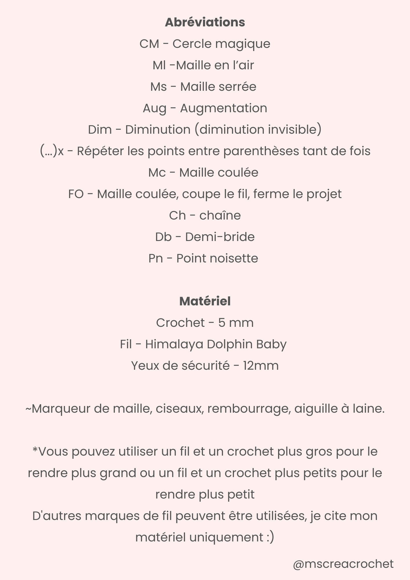 Patron pingouin fraise