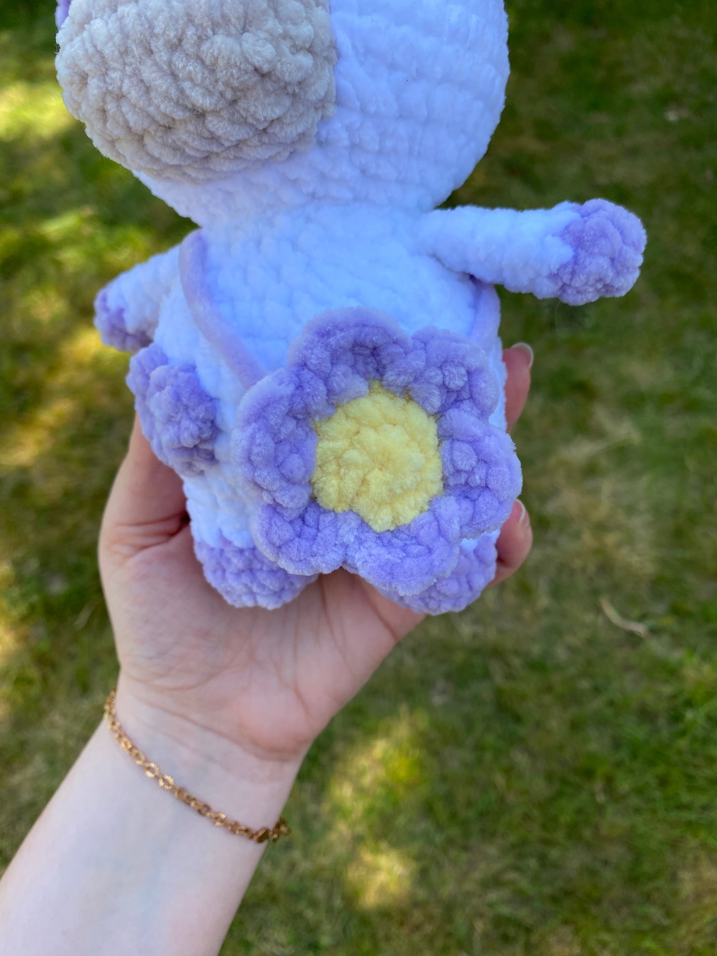 Vache fleur