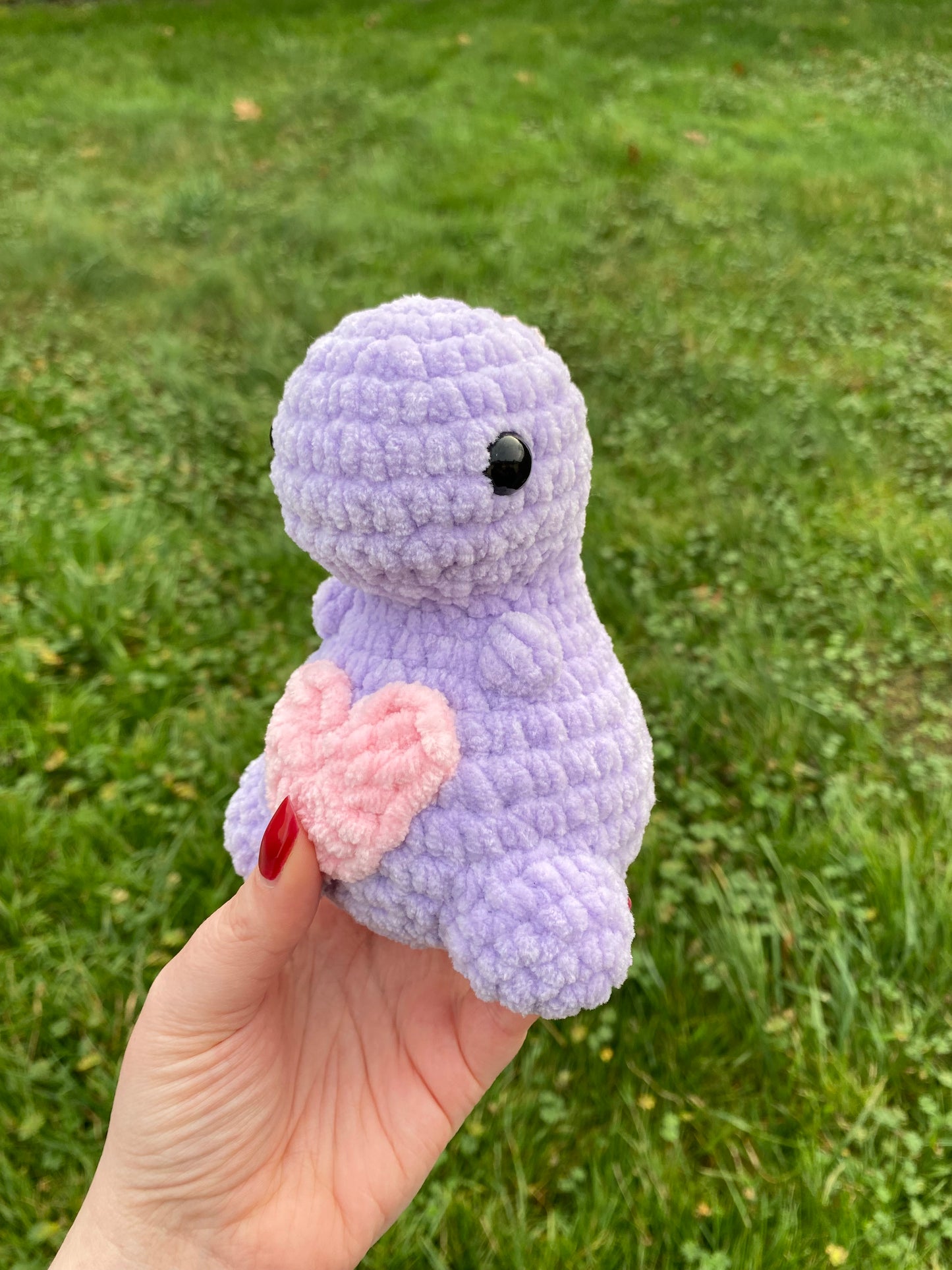 Mini dinosaure chunky cœur