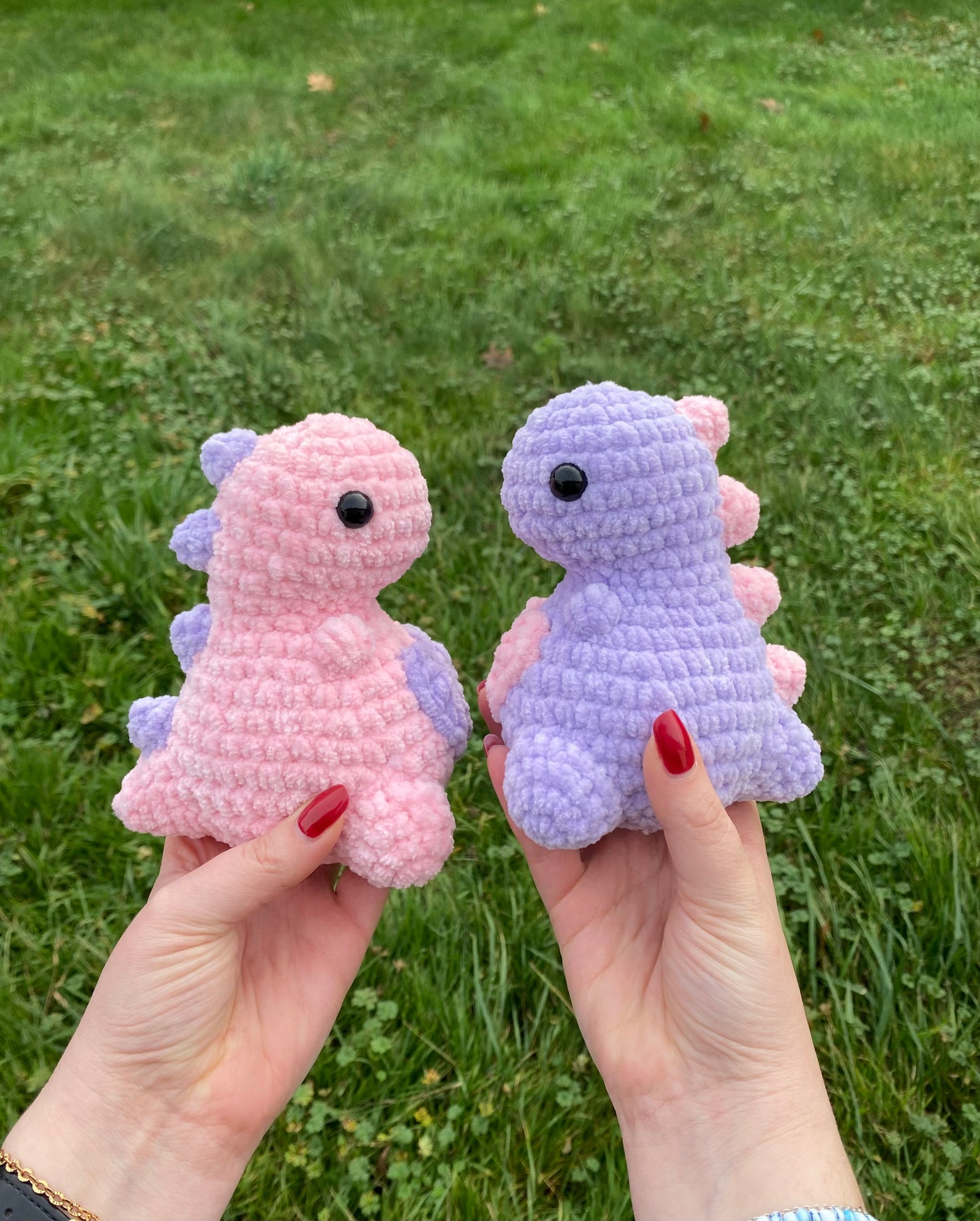 Mini dinosaure chunky cœur