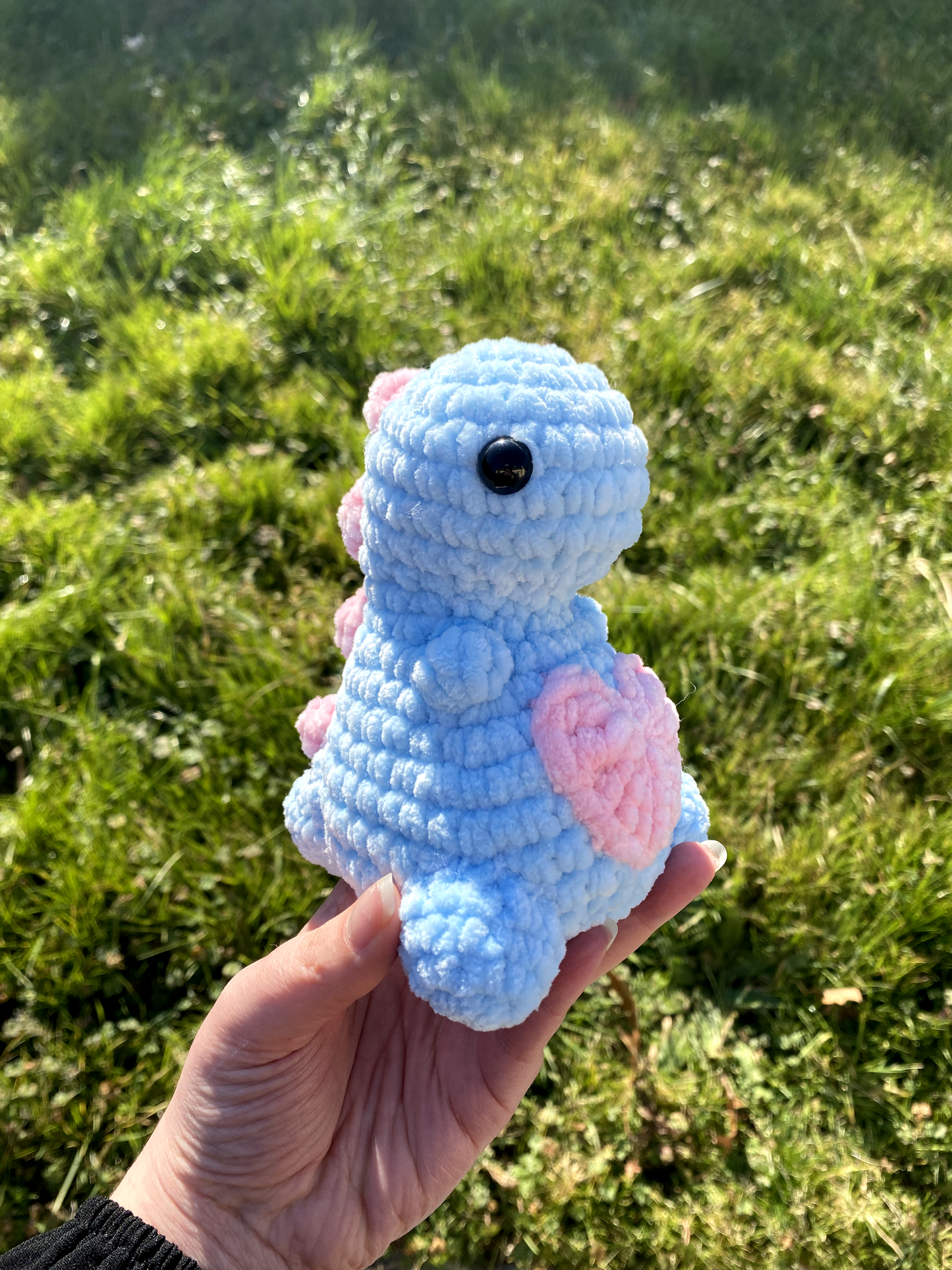 Mini dinosaure chunky cœur