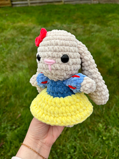 Patron Lapine Blanche Neige 🍎