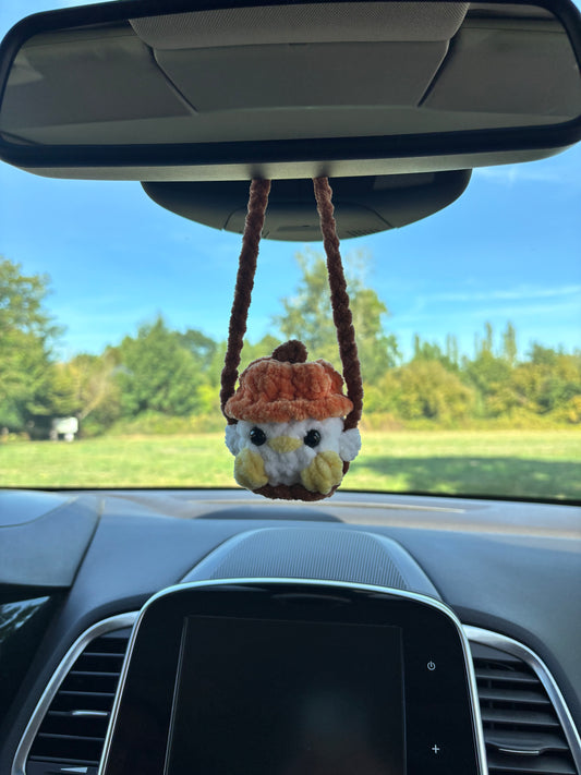 Décoration de rétro poussin citrouille 🎃