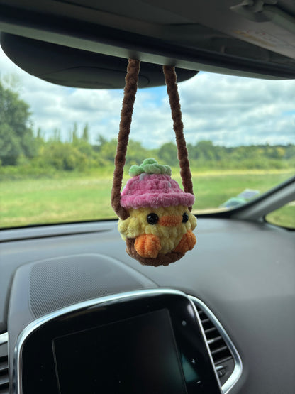 Décoration de rétro poussin fraise 🍓