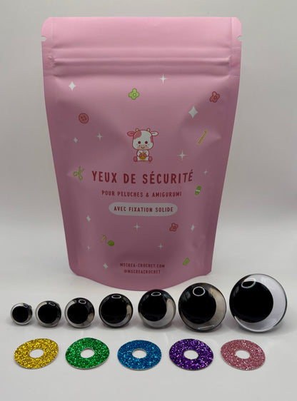 Yeux de sécurité (12mm - 30mm)