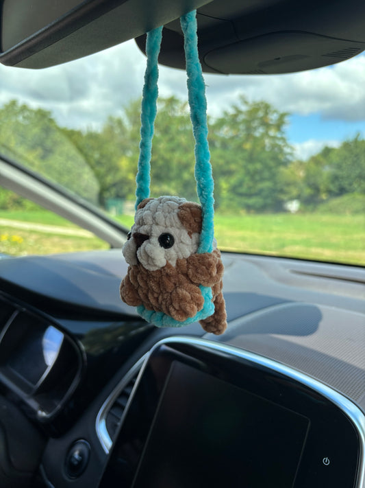 Décoration de rétro loutre