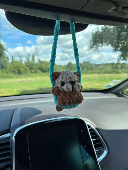 Décoration de rétro loutre
