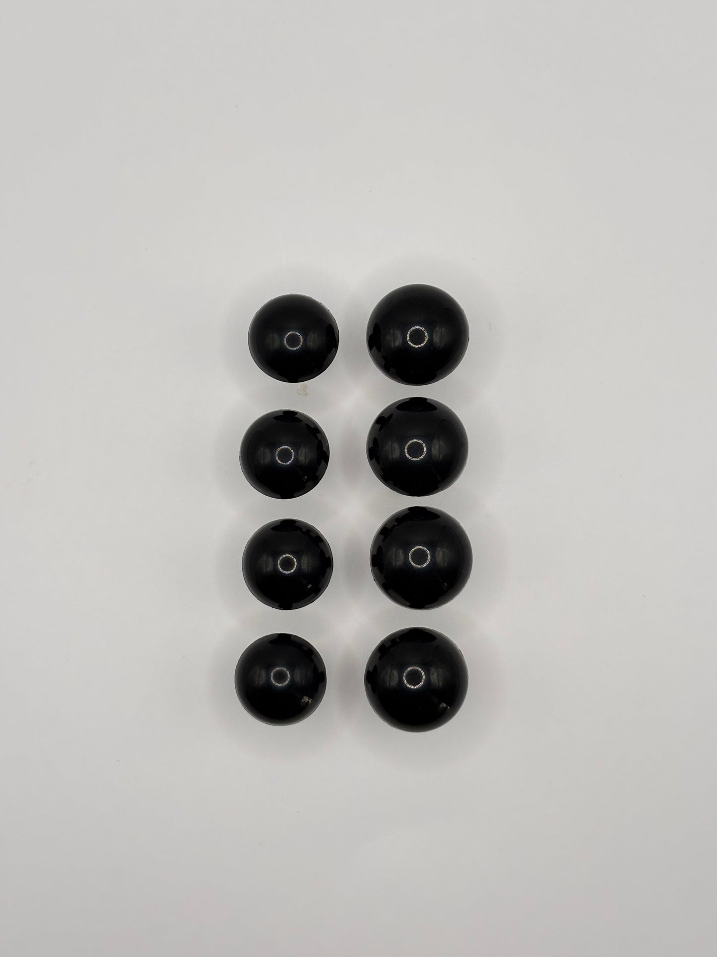 Yeux de sécurité noirs (14mm-16mm)