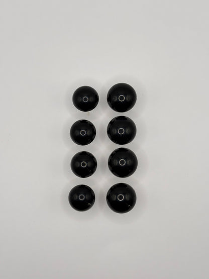 Yeux de sécurité noirs (14mm-16mm)