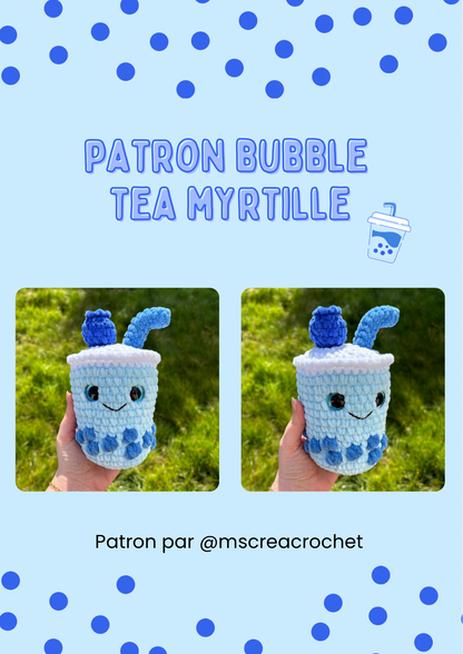 Patron Bubble tea myrtille🫐
