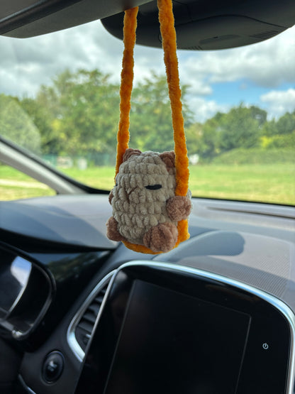 Décoration de rétro capybara