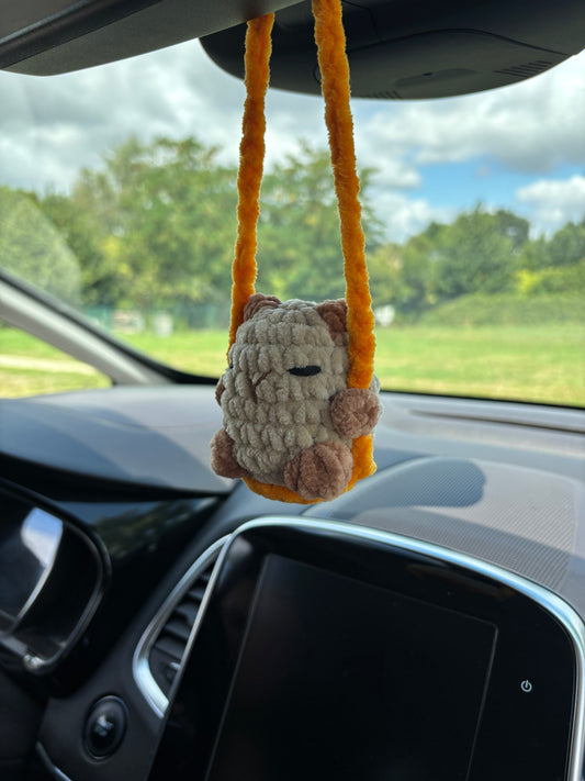 Décoration de rétro capybara
