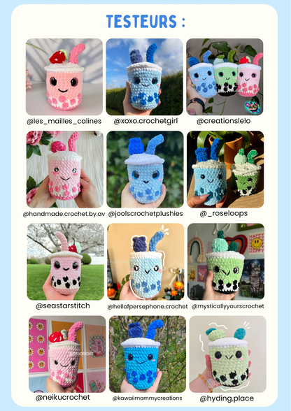 Patron Bubble tea myrtille🫐