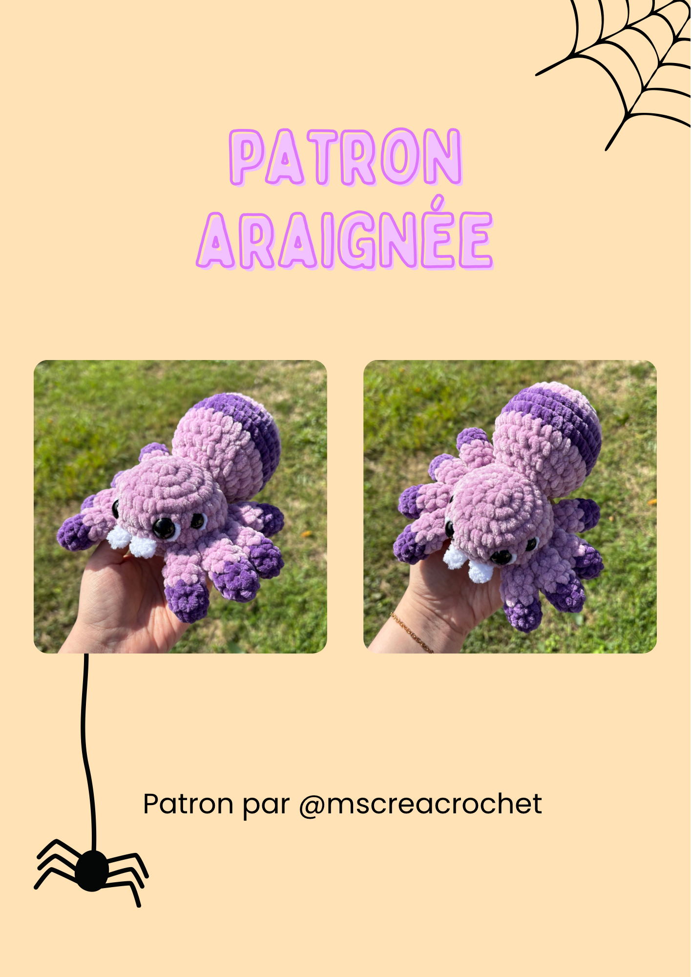 Patron araignée 🕷️